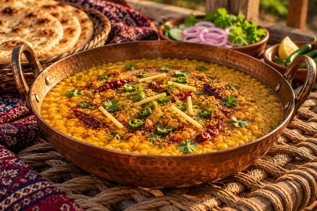Daal Fry: styled serving suggestion (illustration)
