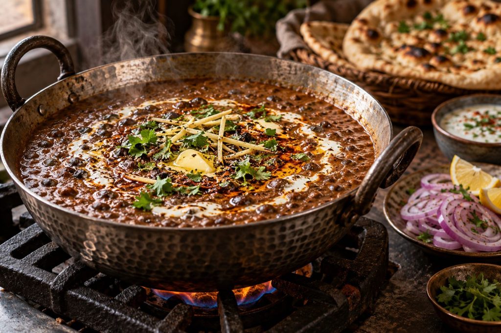 Daal Makhani: styled serving suggestion (illustration)